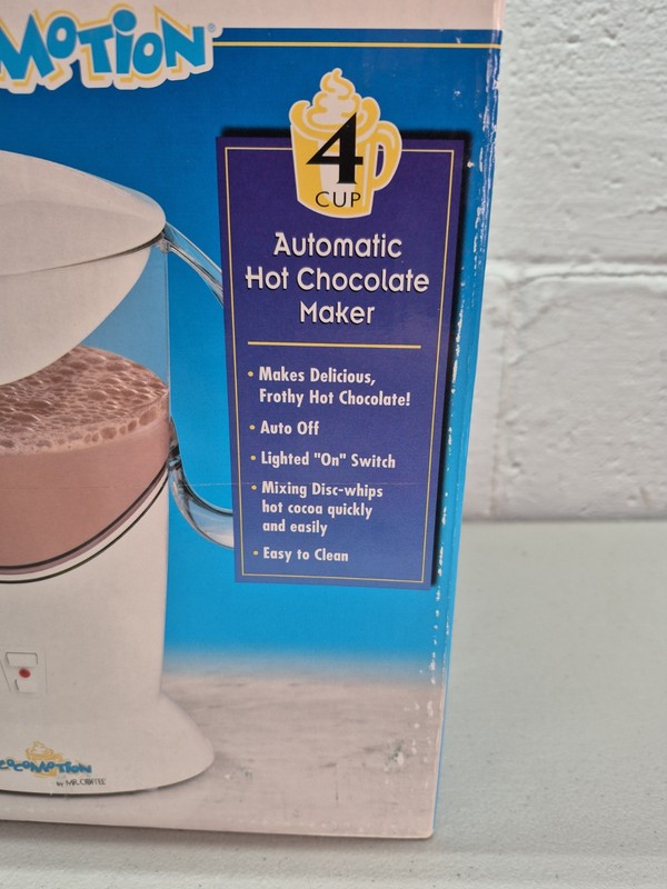 New Mr. Coffee Cocomotion HC4 Automatic Hot Chocolate Maker 4 Cup ( New in Box) gallery
