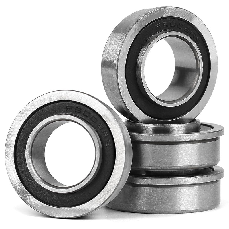 (4 Pack) GICOOL 3/4" Bore Sealed Flange 9Cr18 Steel Ball Bearing, with 19Mm ID X gallery