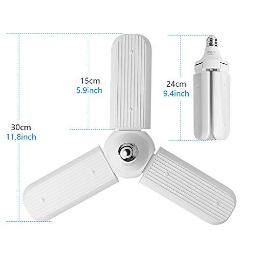 Strong Triburst Multi-Directional 6000 Lumen Super Bright LED Garage Light gallery