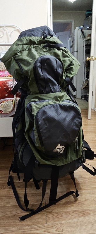 Gregory Palisade Size Large Internal Frame Backpack Hiking Camping Pack Green