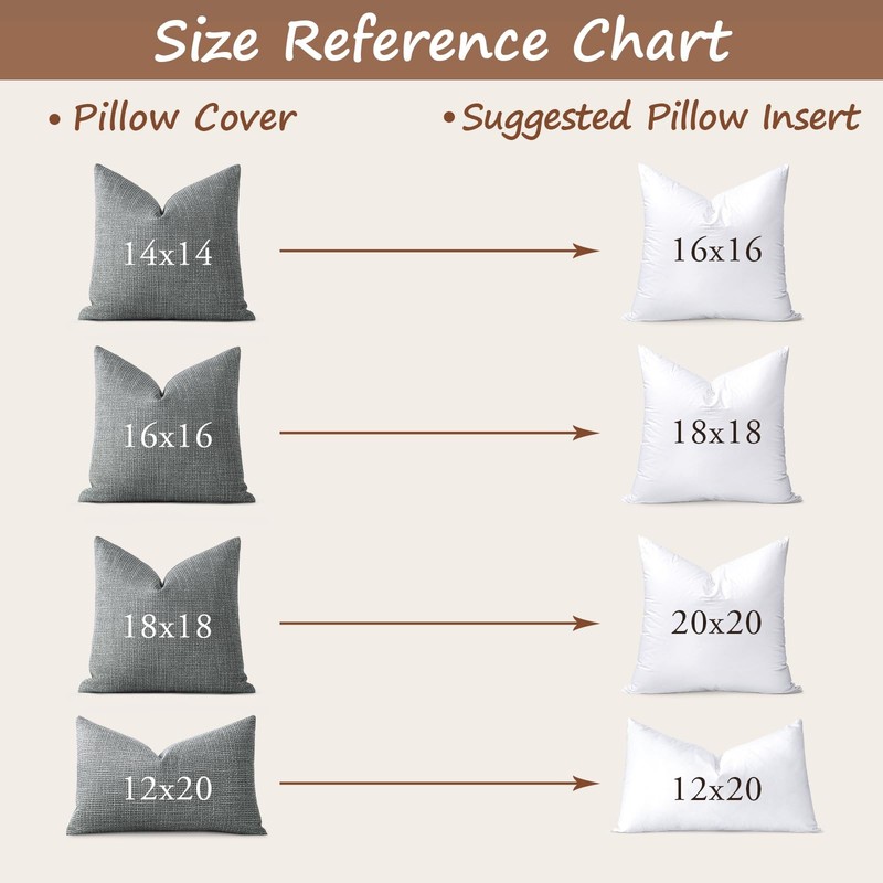 Synthetic Down Pillow Insert, 18x18 Down Alternative Throw Pillow Insert. Ultra gallery