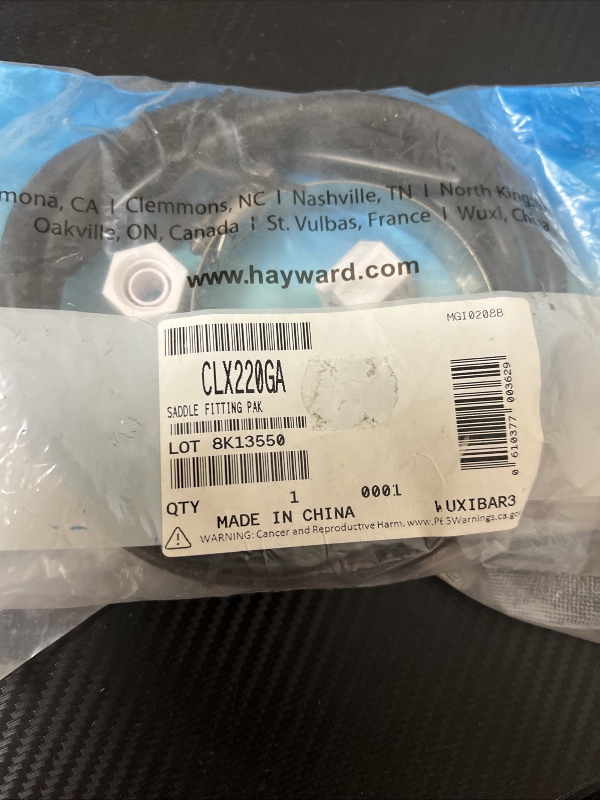 HAY CL220 SADDLE CLAMP KIT (CLX220GA) gallery