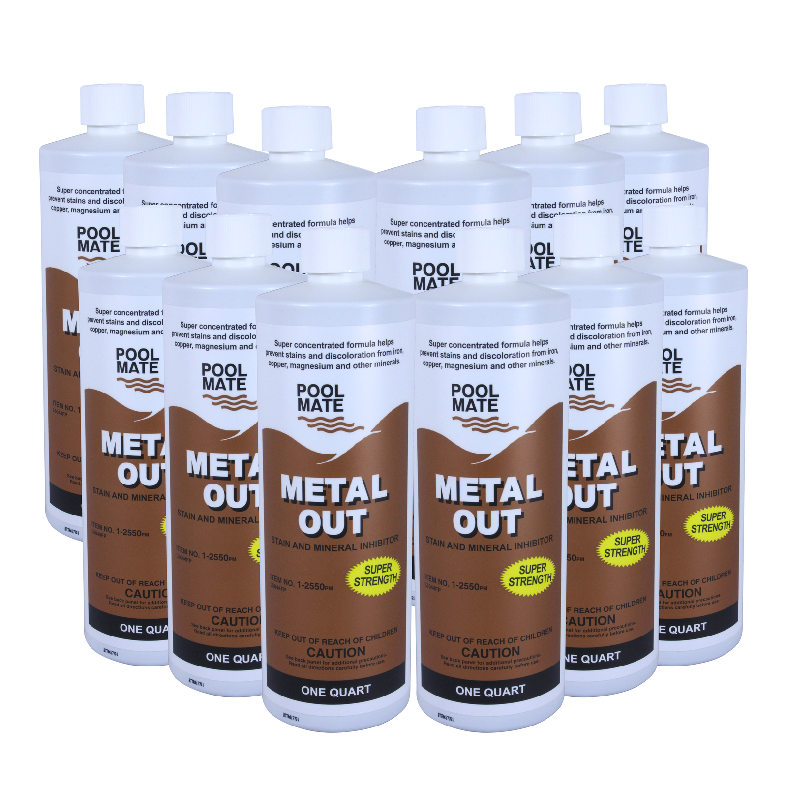 Pool Mate Swimming Pool Metal Out Problem Solving Chemical - 12 Quarts gallery