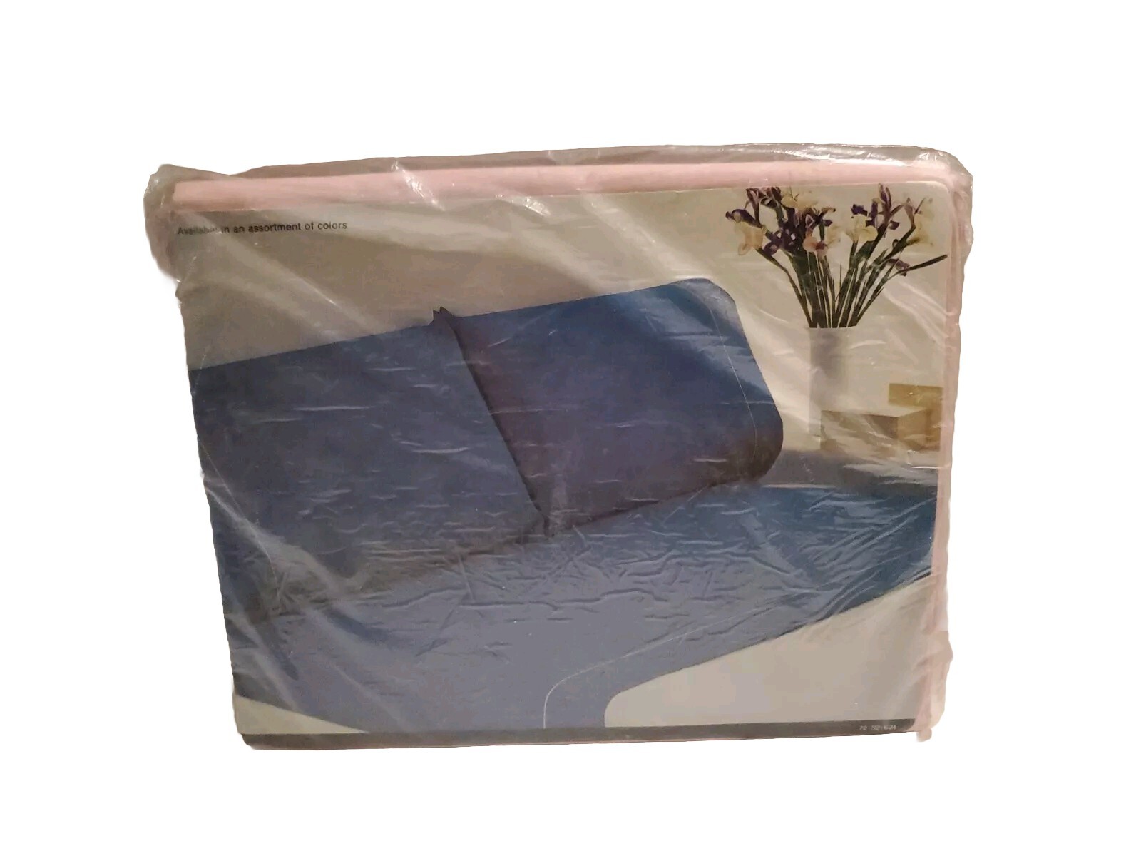 JC Penny's Full Sized Light Wine Flat Sheet 180 Thread Ct NEW 54" W x 75" L Vtg gallery