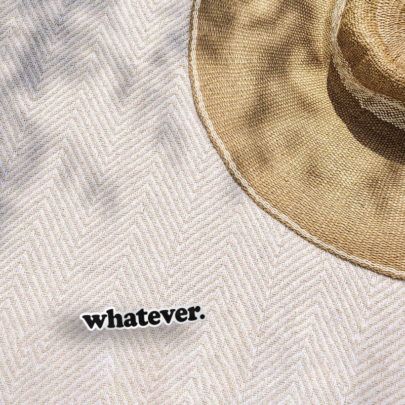 Whatever Sticker for Hydroflask - Funny Quote Decal gallery