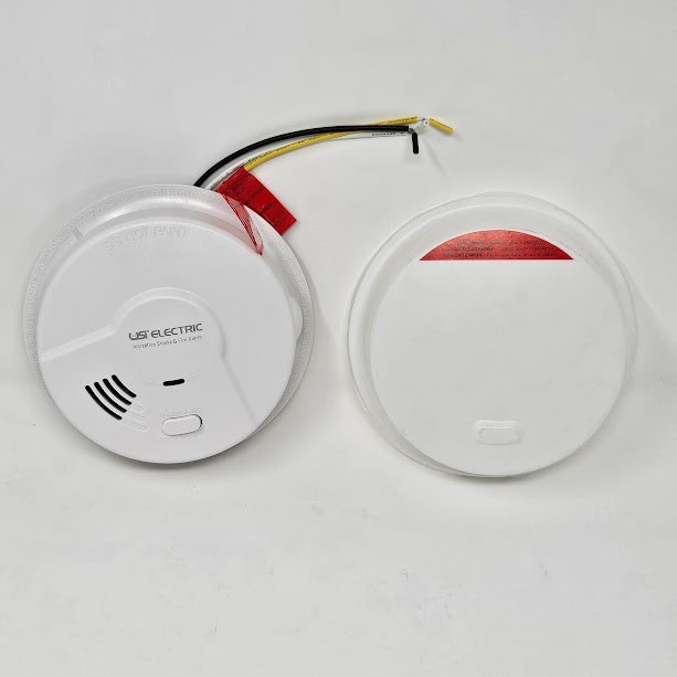 USI Electric 5304 Hardwired Ionization Smoke Detector and Fire Alarm NEW gallery