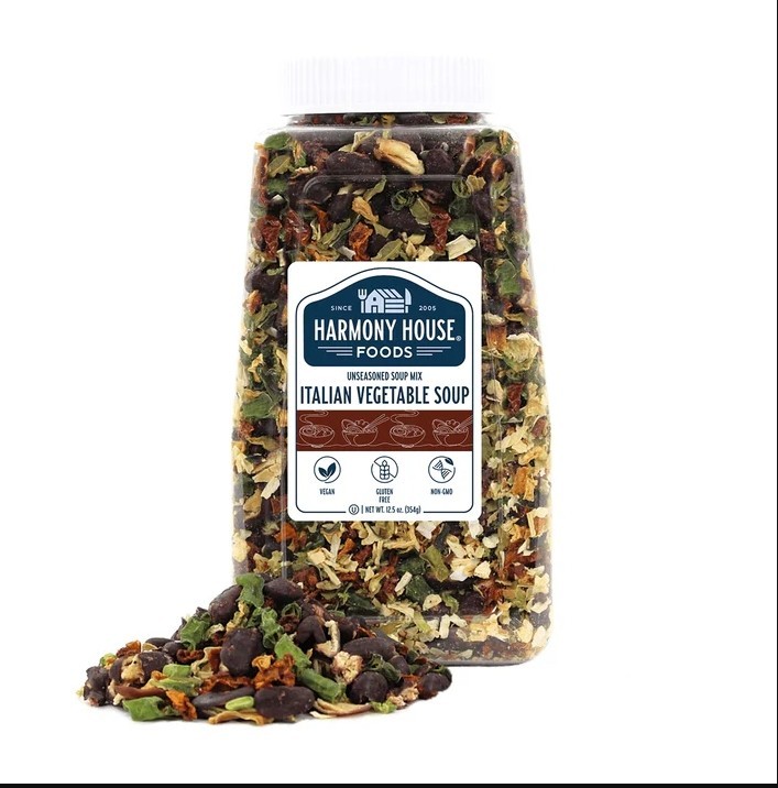 Italian Vegetable Soup Mix - PLAIN-for our popular and timeless Gourmet Soup. gallery