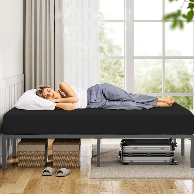 Cot Sheets Fitted Only 31" x 75", Ultra Soft & Breathable Cot Size Bed Sheet ... gallery