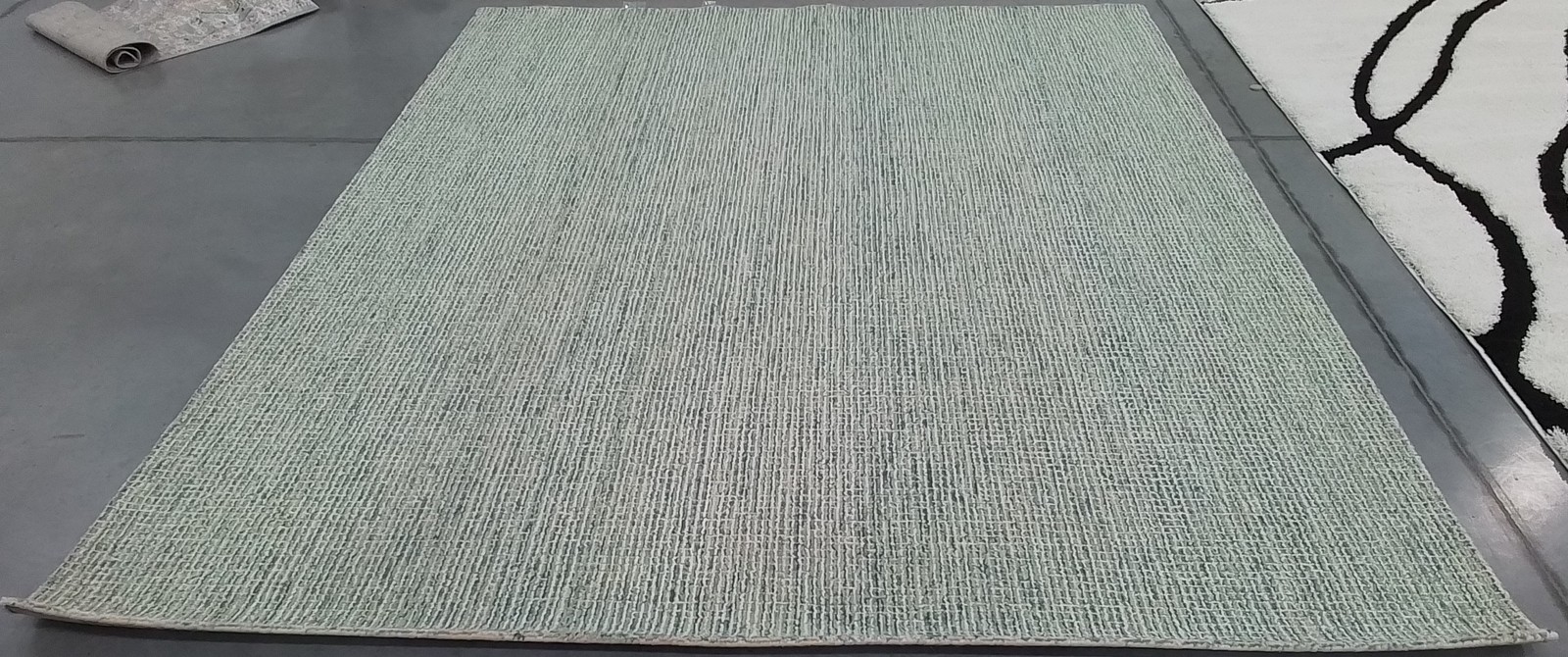 GREEN / IVORY 8'-0" x 10'-0" Back Stain Rug, Reduced Price 1172798253 ABT484Y-8 gallery