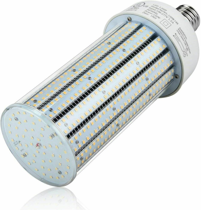 120W LED Corn Cob Bulb Lights E39 Retrofit 400W HID Street Lights 6000K High Bay gallery