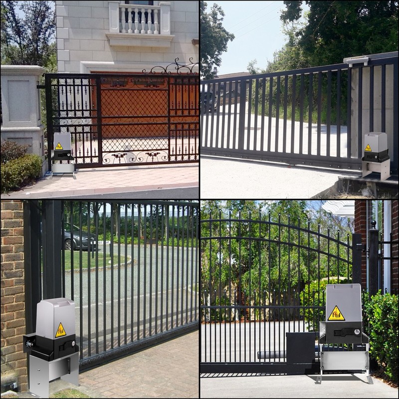 Sliding Gate Opener Automatic Sliding Gate 3300LBS 4 Remote & APP Control gallery
