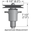 2 Spindle Assemblies W/ Pulleys (6-1/2" OD) for Exmark 103-3200 103-8075 gallery