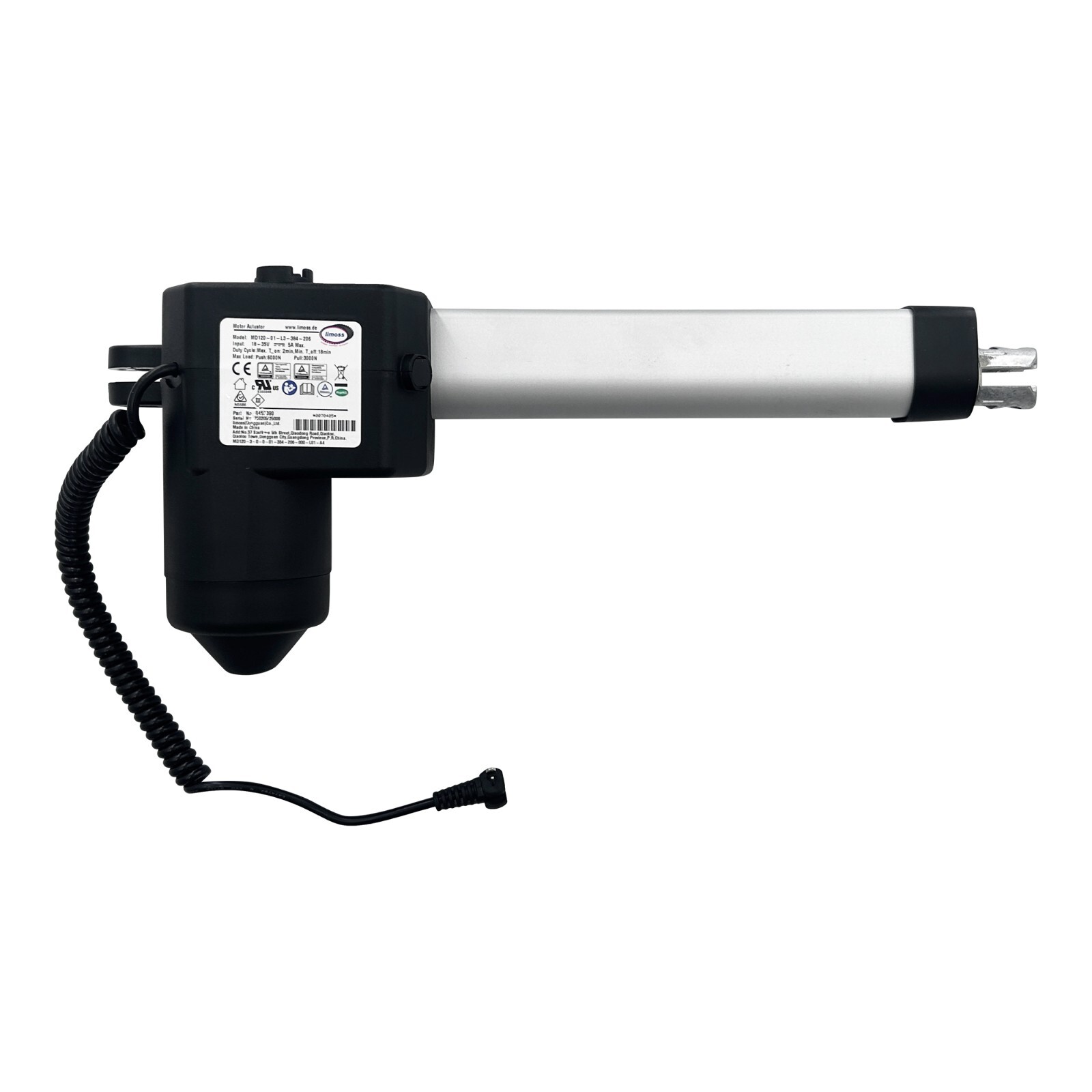Limoss 450390 Motor Actuator Model MD120-01-L3-384-206 for Recliner Lift Chairs gallery