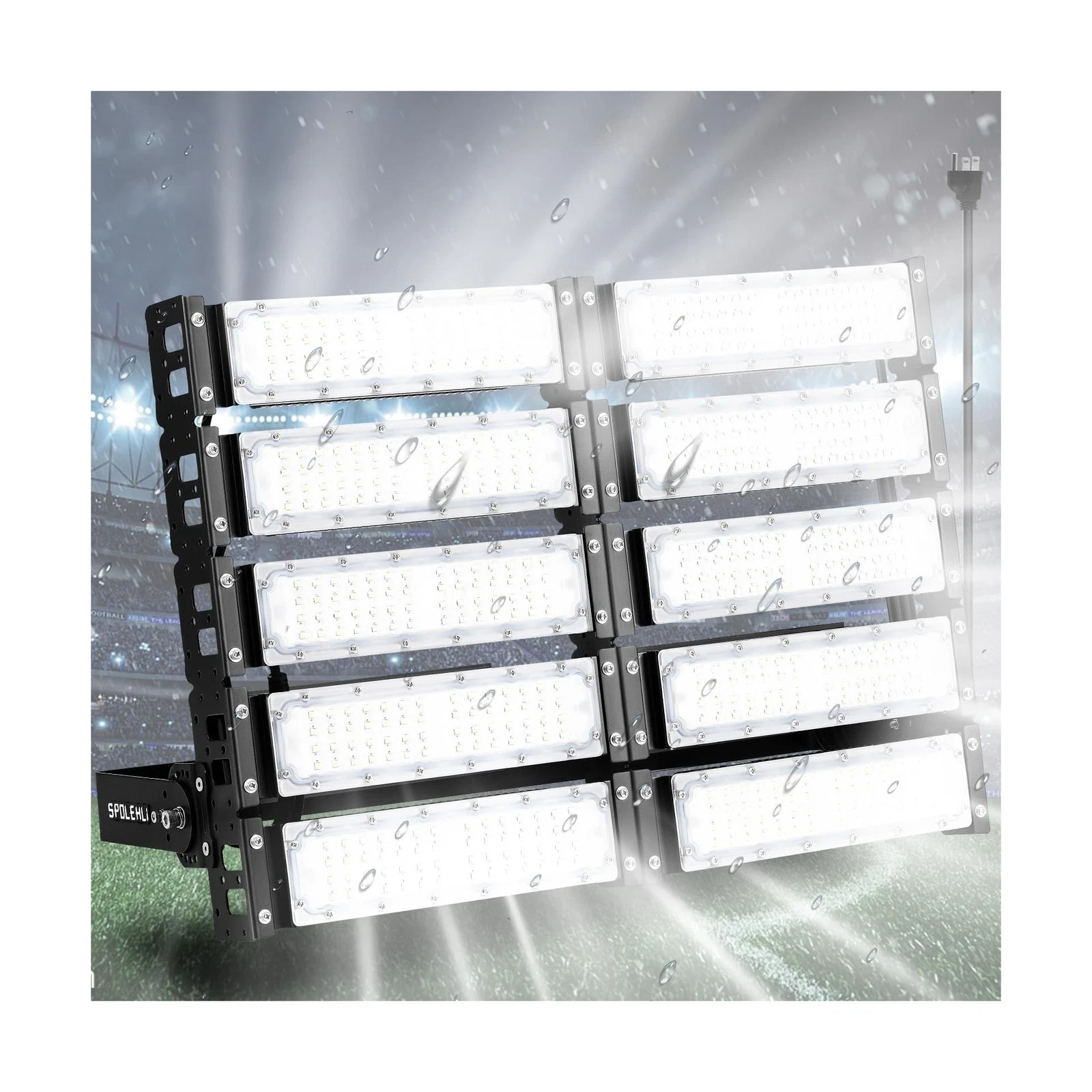 LED Stadium Flood Lights 3000W Equivalent 80000LM Super Bright LED Arena Ligh... gallery