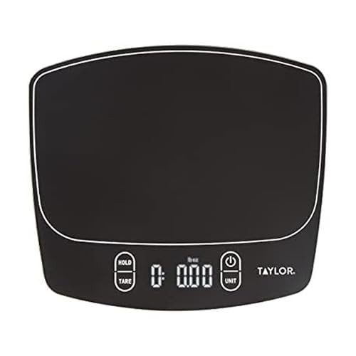 Waterproof Digital Kitchen Scale, 11 pounds 11 Pounds Black gallery