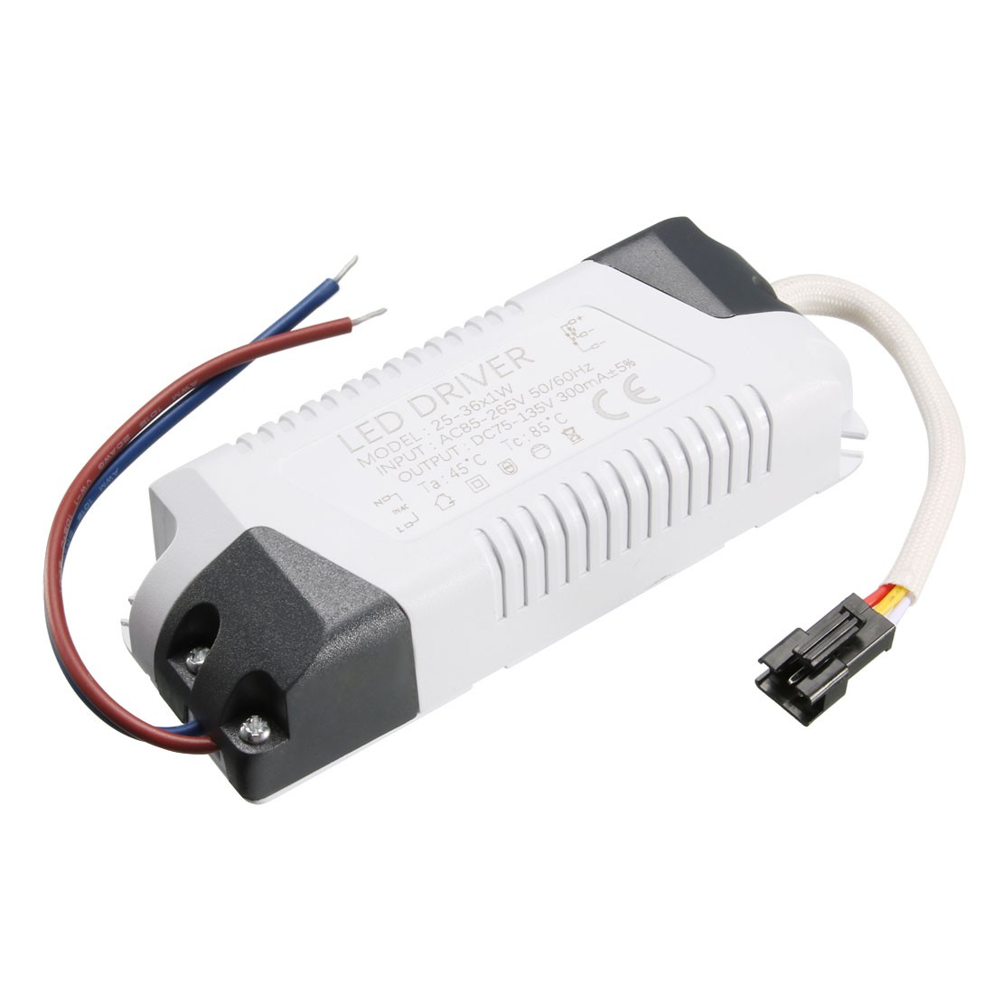 High Power LED Driver 25-36W Constant Current 300mA for Double-colored Light gallery