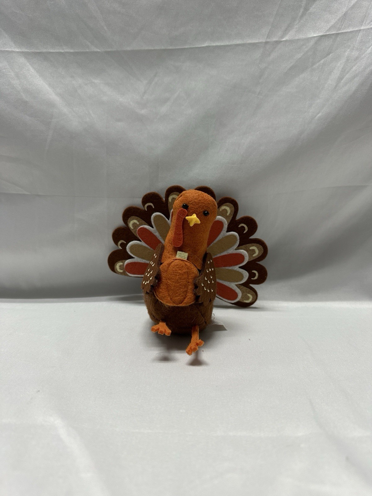 New! Target Spritz 2024 TURKEY with Pumpkin 5” Plush Toy Decoration gallery