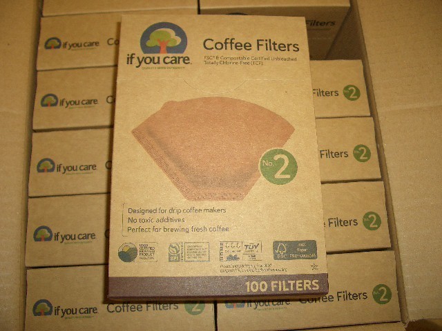 If You Care #2 Unbleached Coffee Filter-12 Boxes 100 in each-Total 1200 Filters gallery