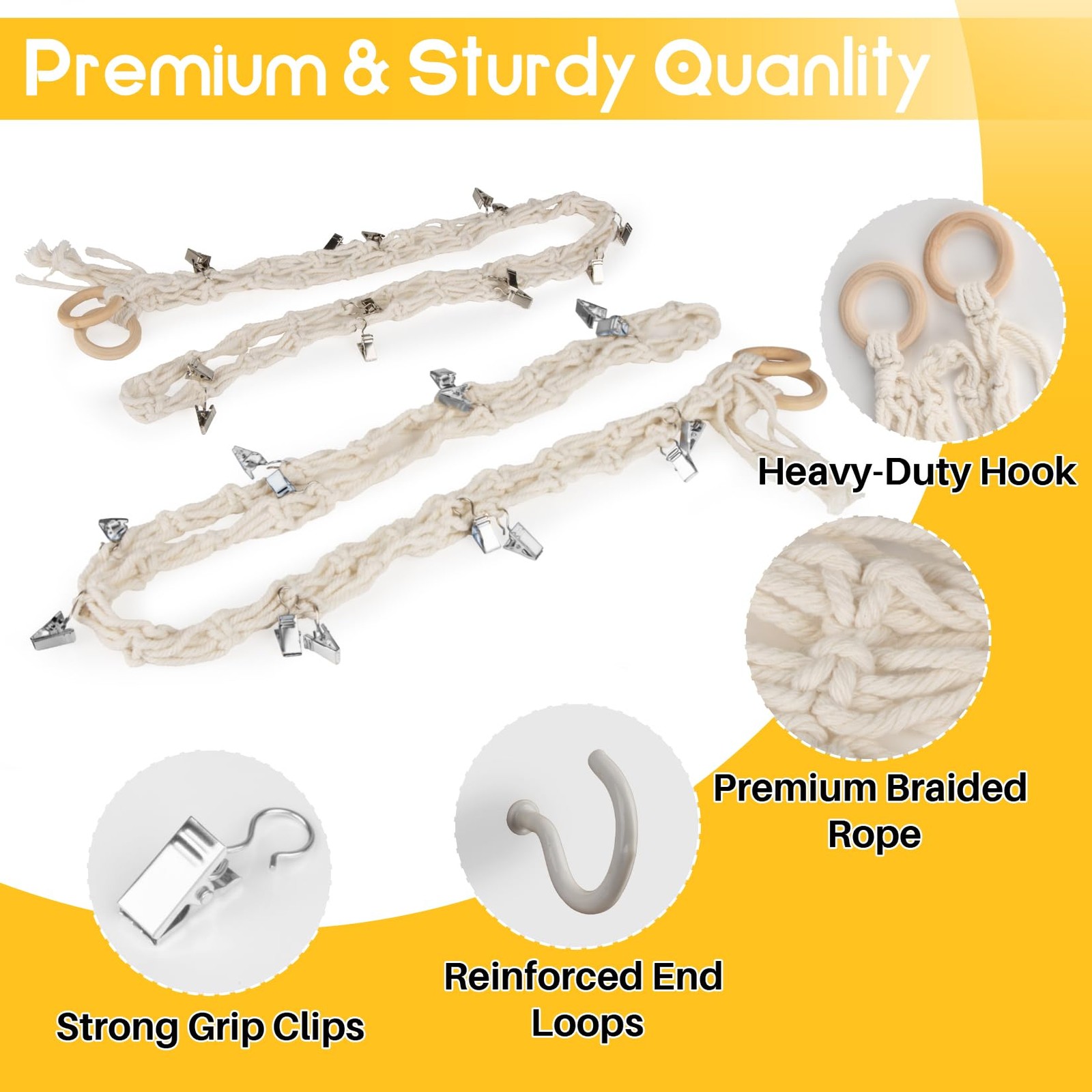 RAINFLOW 2PCS Hanging Stuffed Animals Storage Chain Stuffed Animal Chain Org... gallery
