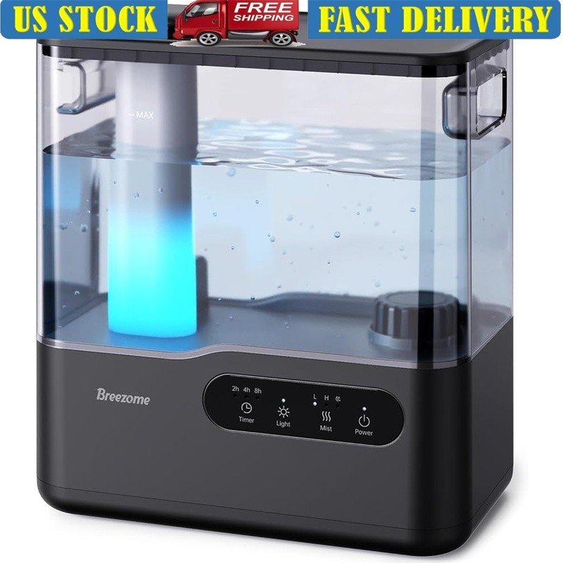 5L Cool Mist Humidifier Aromatherapy Quiet Auto Shut-Off Timer Easy Clean New gallery