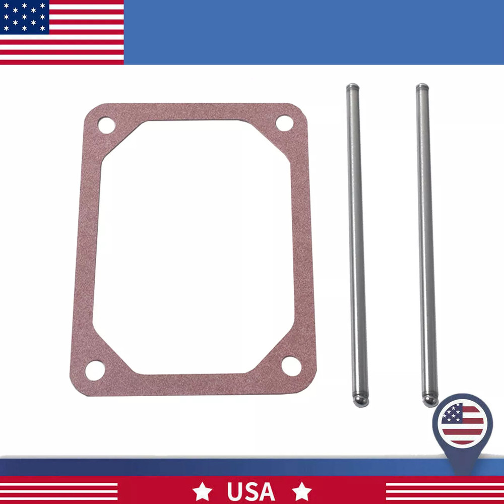 For Briggs & Stratton Push Rod Set & Valve Cover Gasket 690981 690982 690971