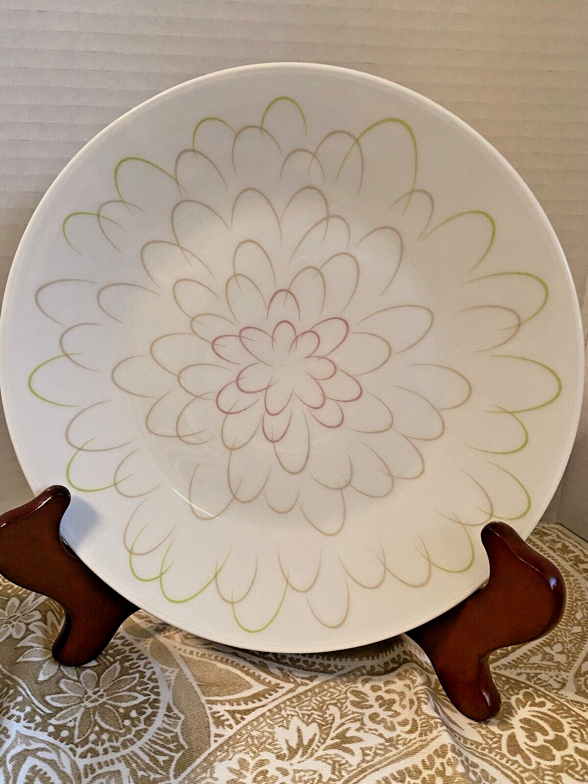 GERMAN ROSENTHAL- Aurora 6" Bread Dessert Apps Plates, Sets of 4 By Continental gallery