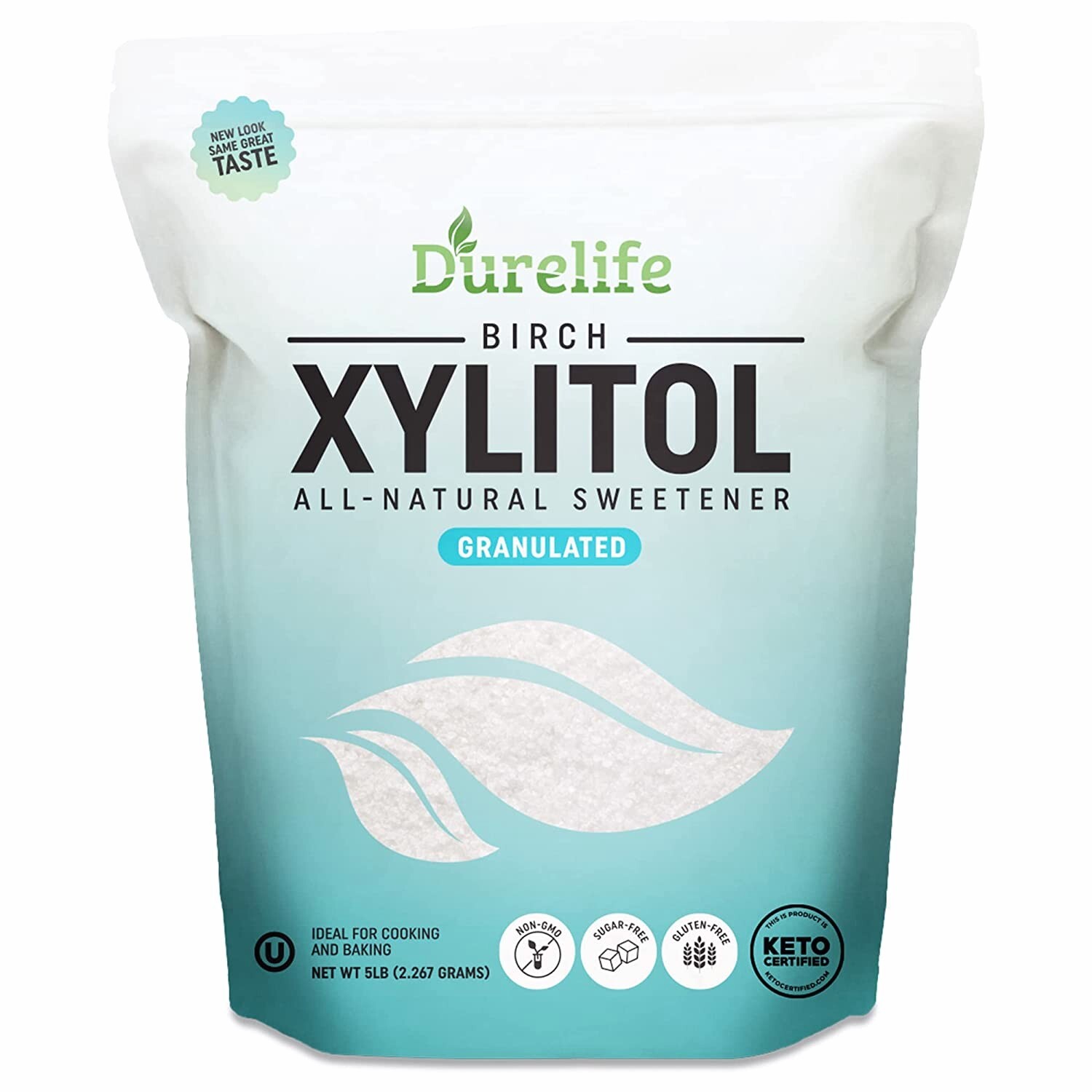 DureLife XYLITOL Sugar Substitute 5 LB Bulk (80 OZ) Made From 100% Pure Birch gallery