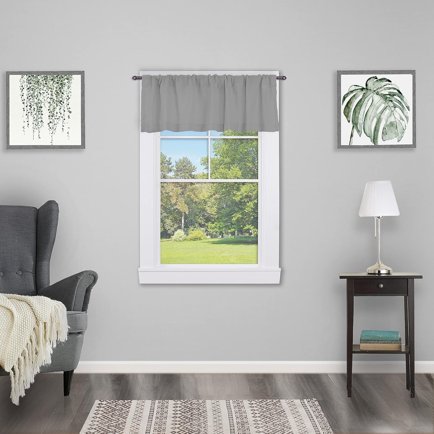 28-48 In. Adjustable Petite Café Curtain Rod, 2-Pack, 7/16 In. Diameter, Bronze gallery