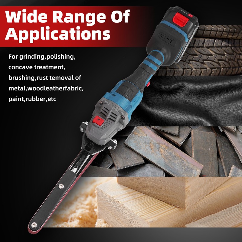 Belt Sander attachments for Angle Grinder Detailing Bandfile Sander adapter gallery