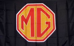 MG RED FLAG 3X5 POLYESTER