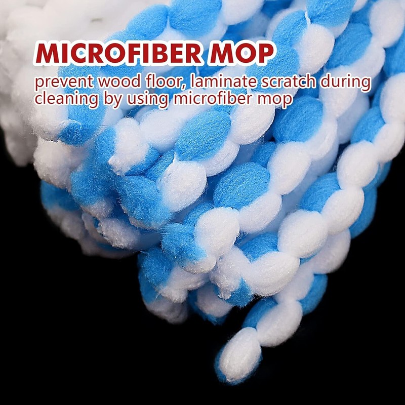 3 Pack Mop Replacement Heads Compatible with Spin Mop, Microfiber Spin Mop Head gallery