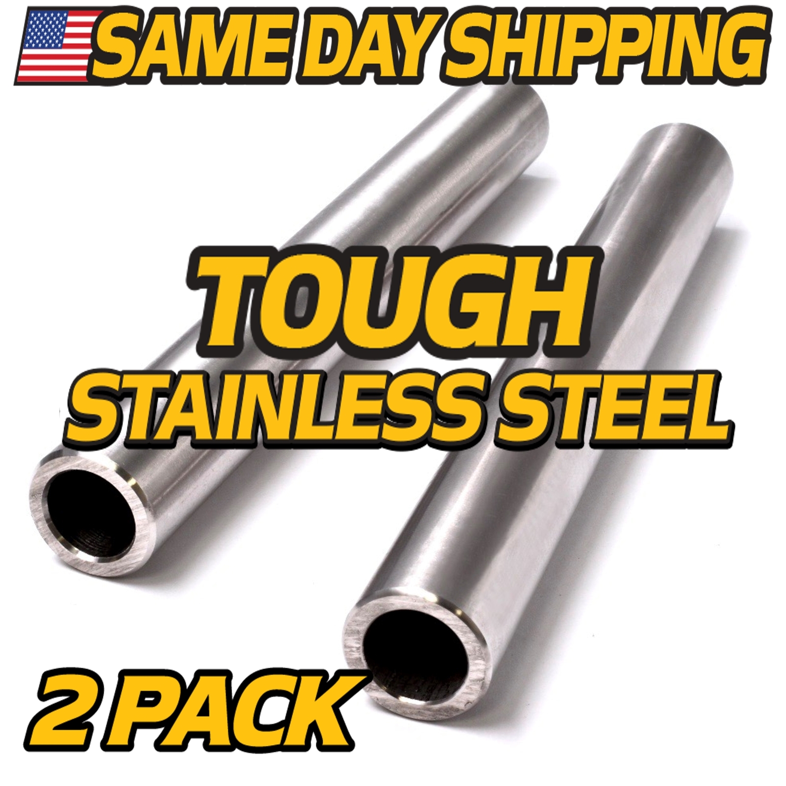 (2 Pack) Stainless Steel Axle Upgrade for TimeCutter SS 4225 4225 4235 4250 4260 gallery