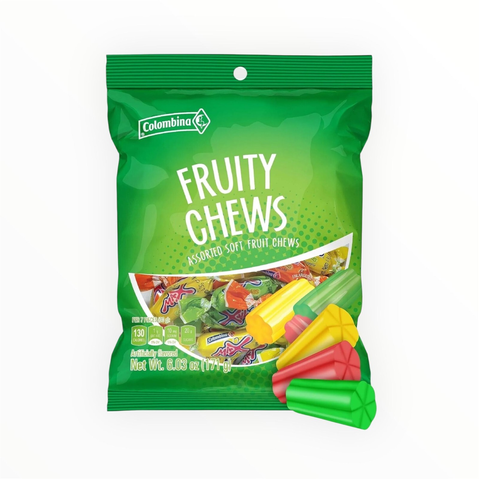 Colombina Fruity Chews Assorted Soft Fruit Chews Colombian Candy (40) gallery