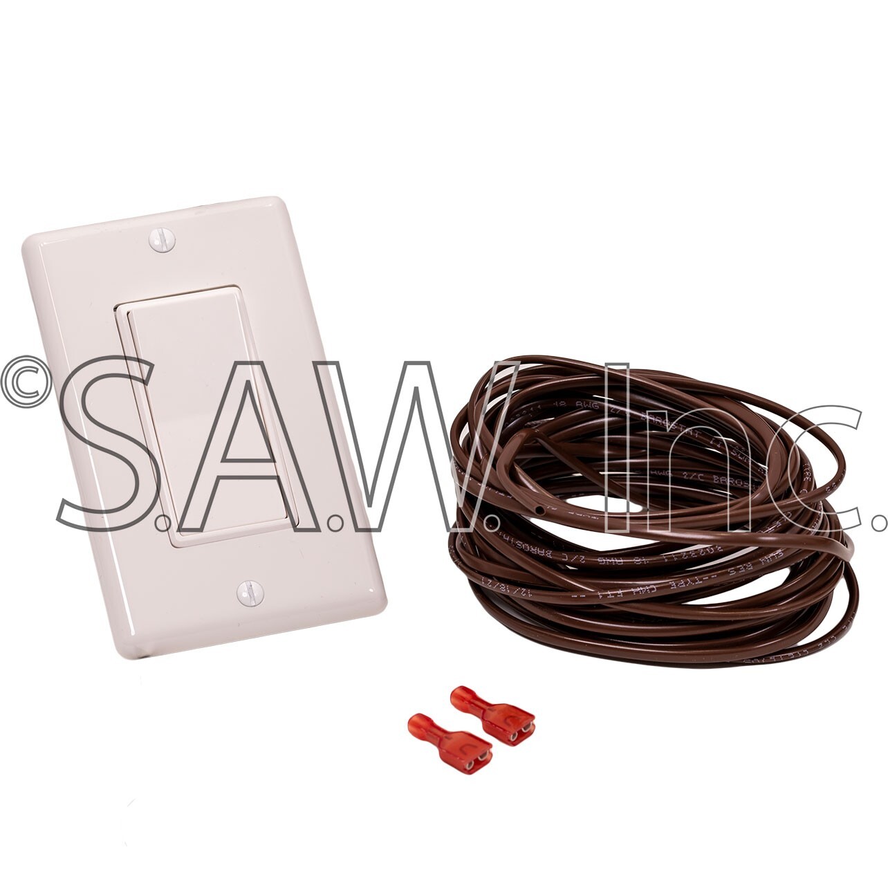 SKY-WS Skytech OEM On/Off Wall Mount Rocker Switch Kit for Millivolt Fireplaces gallery
