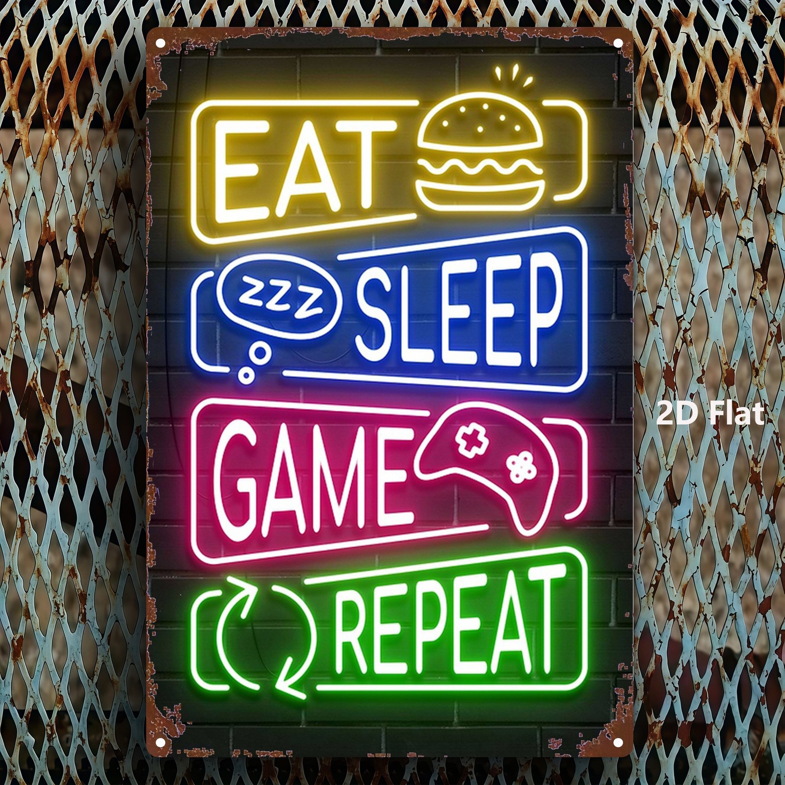 Metal Sign 8X12 Inches Rustic Iron Wall Art gallery