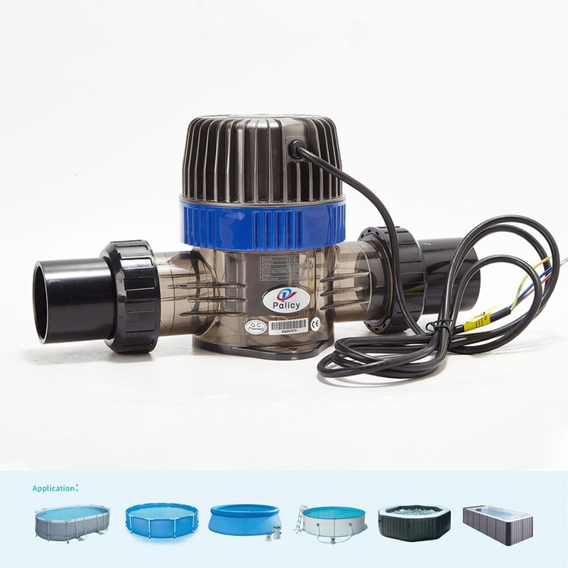 SC Seris Salt Water Pool Chlorinator System Self Cleaning Salt Cell For 10k Gal gallery