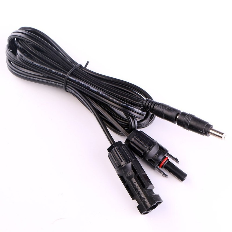Solar Panel Adapter Cable 16AWG - 8mm to DC 5.5x2.5mm Plug Extension gallery