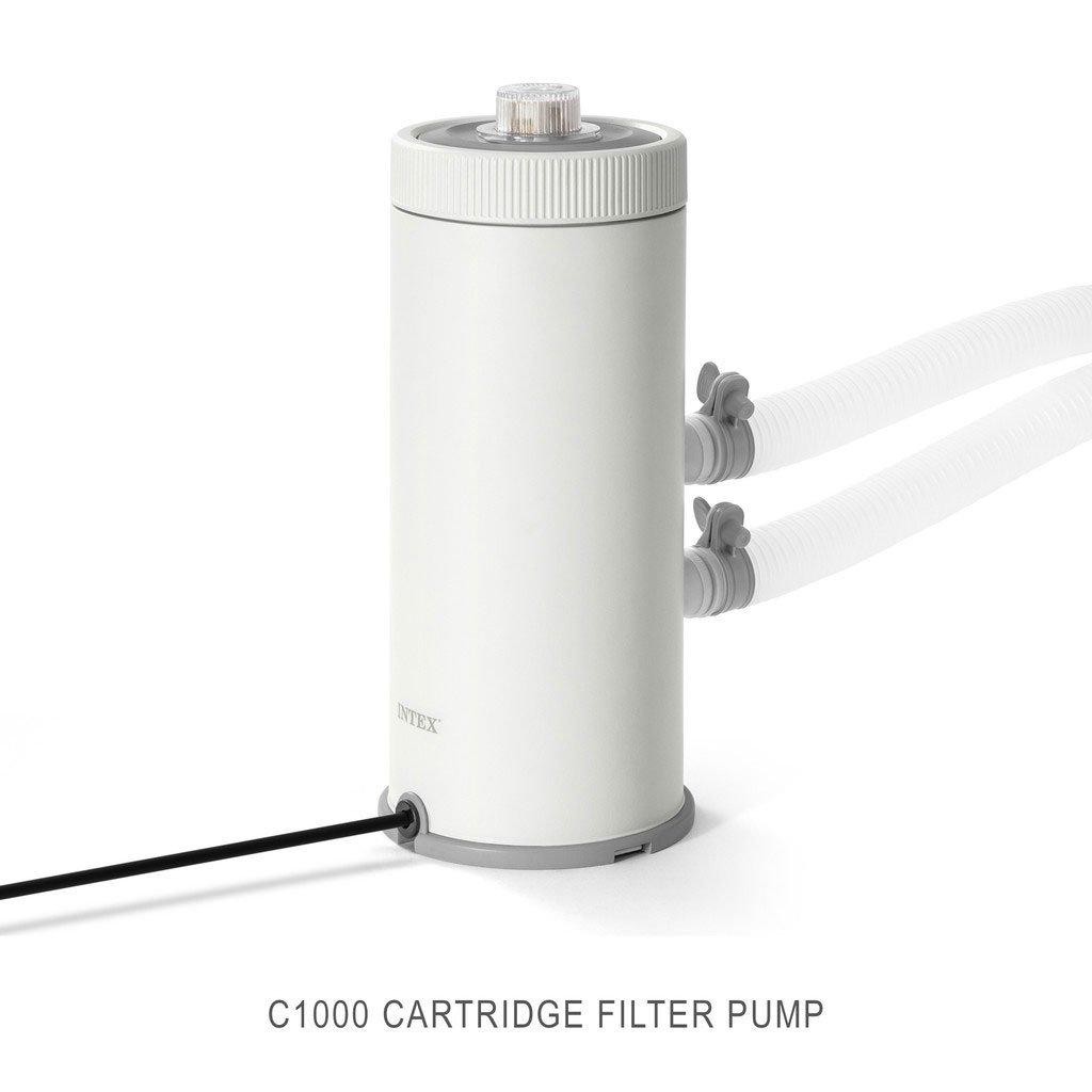 Intex C1000 Above Ground Cartridge Filter Pump with GFCI (26637EG) gallery