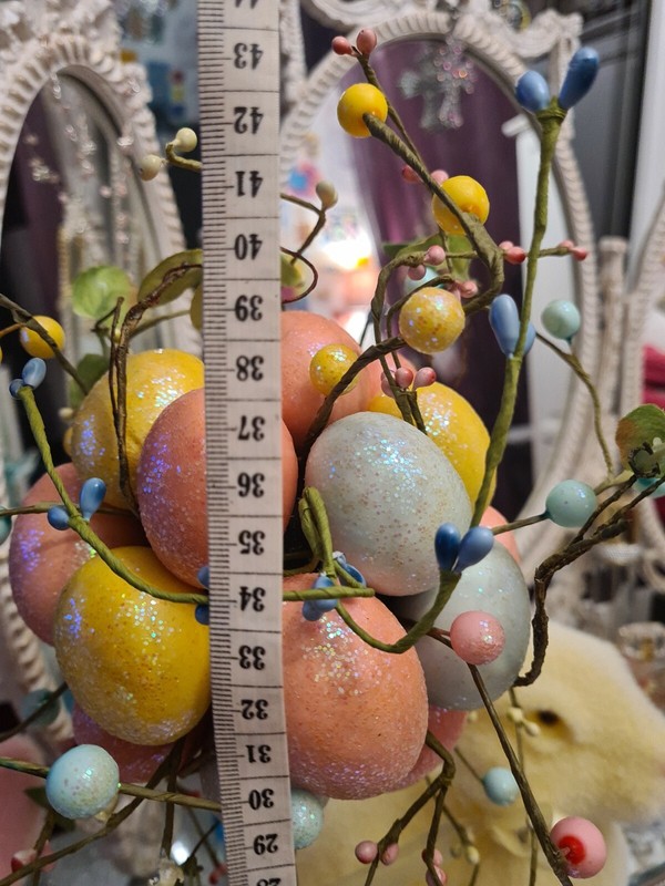 Tk Maxx Easter Spring Rare Egg Blue Green Yellow Plant Tree New Decoration gallery