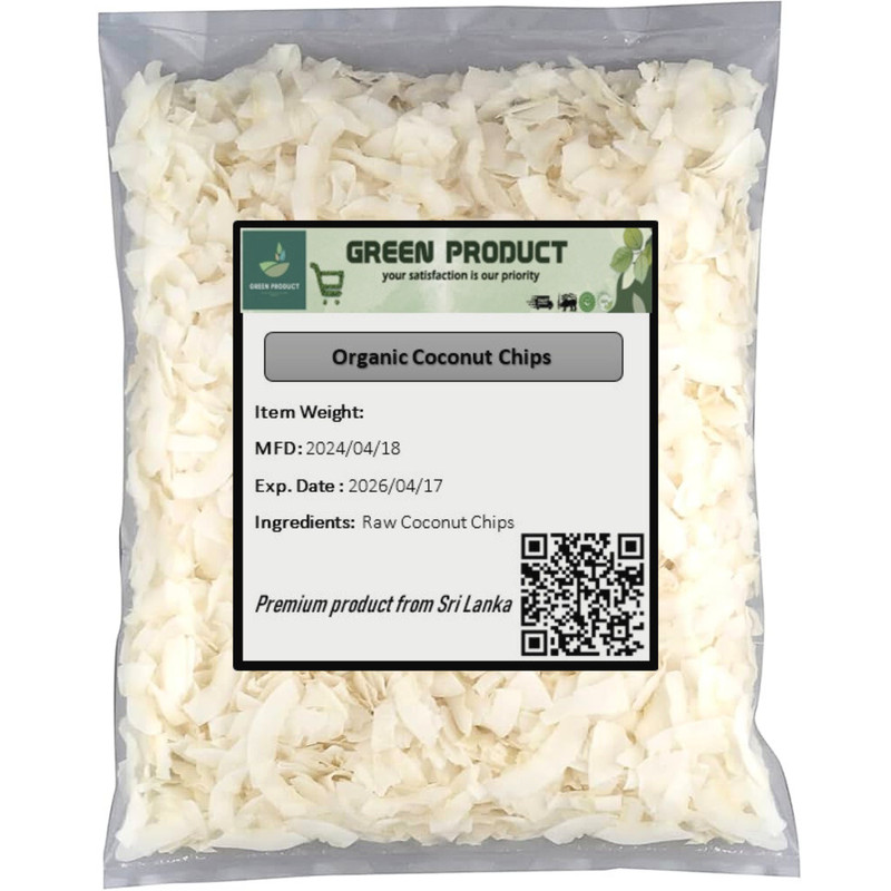 Raw Coconut Chips | Pure Natural Organic Desiccated | Unsweetened Dried Flakes gallery