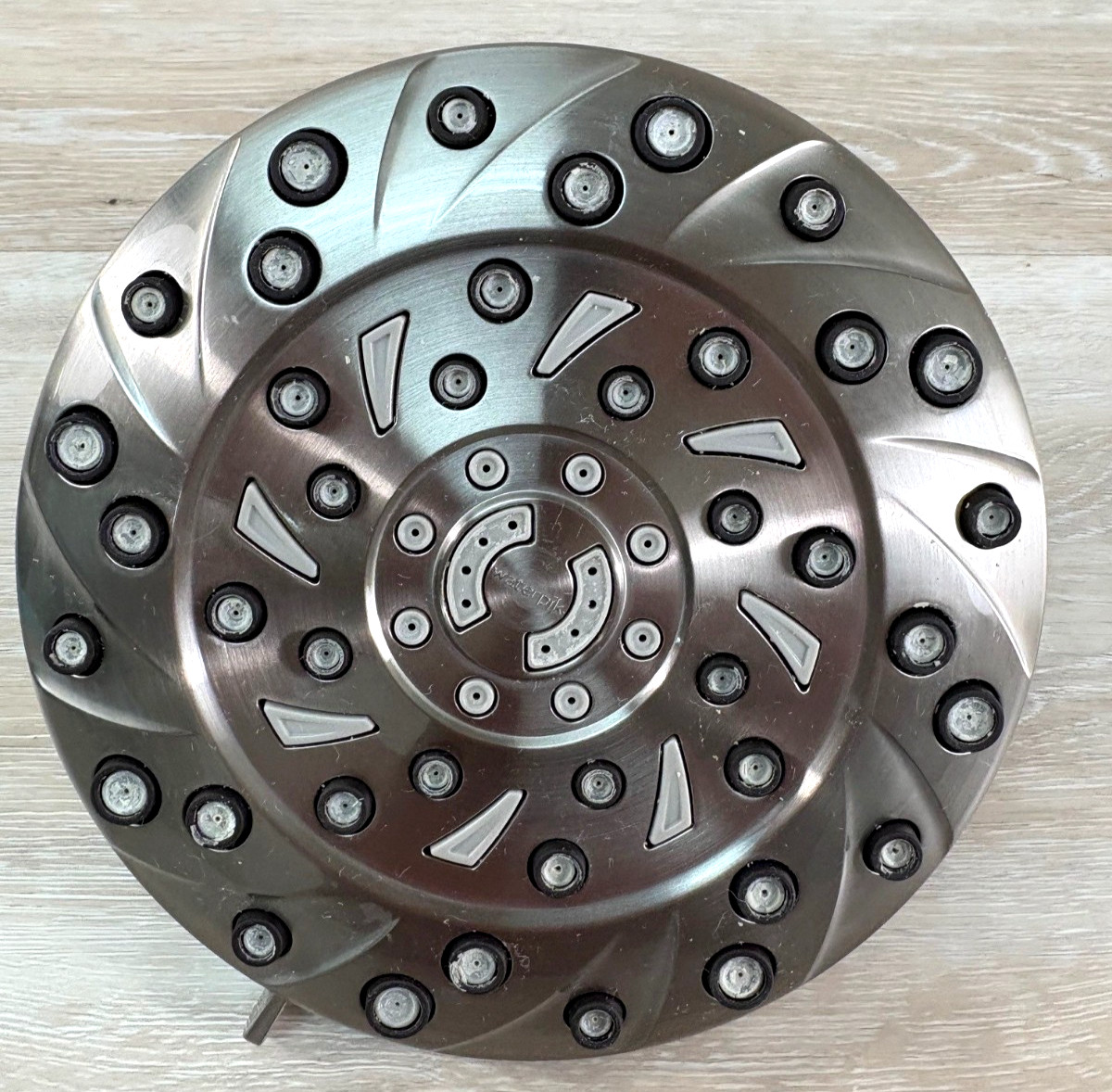 WATERPIK 7 1/2" diameter Brushed Nickel Shower Head 1.8 GPM gallery
