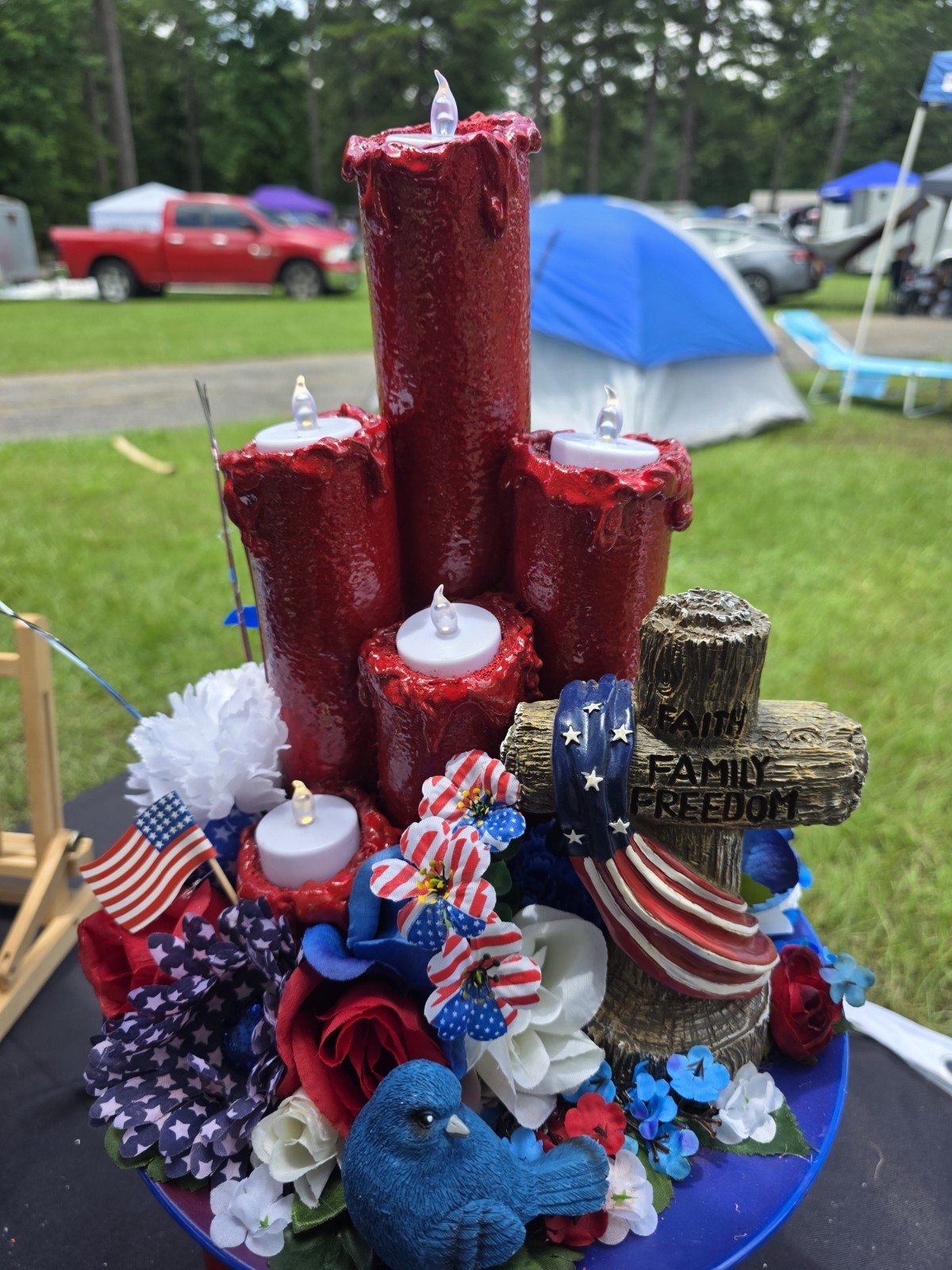 ❤️🤍💙 Stars, stripes, and handmade charm! 💙🤍❤️ gallery
