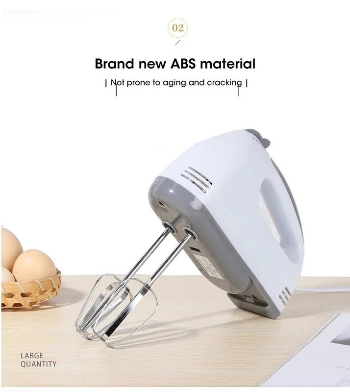 7-Speed Electric Hand Mixer Automatic Blender for Cream for home and bakery gallery