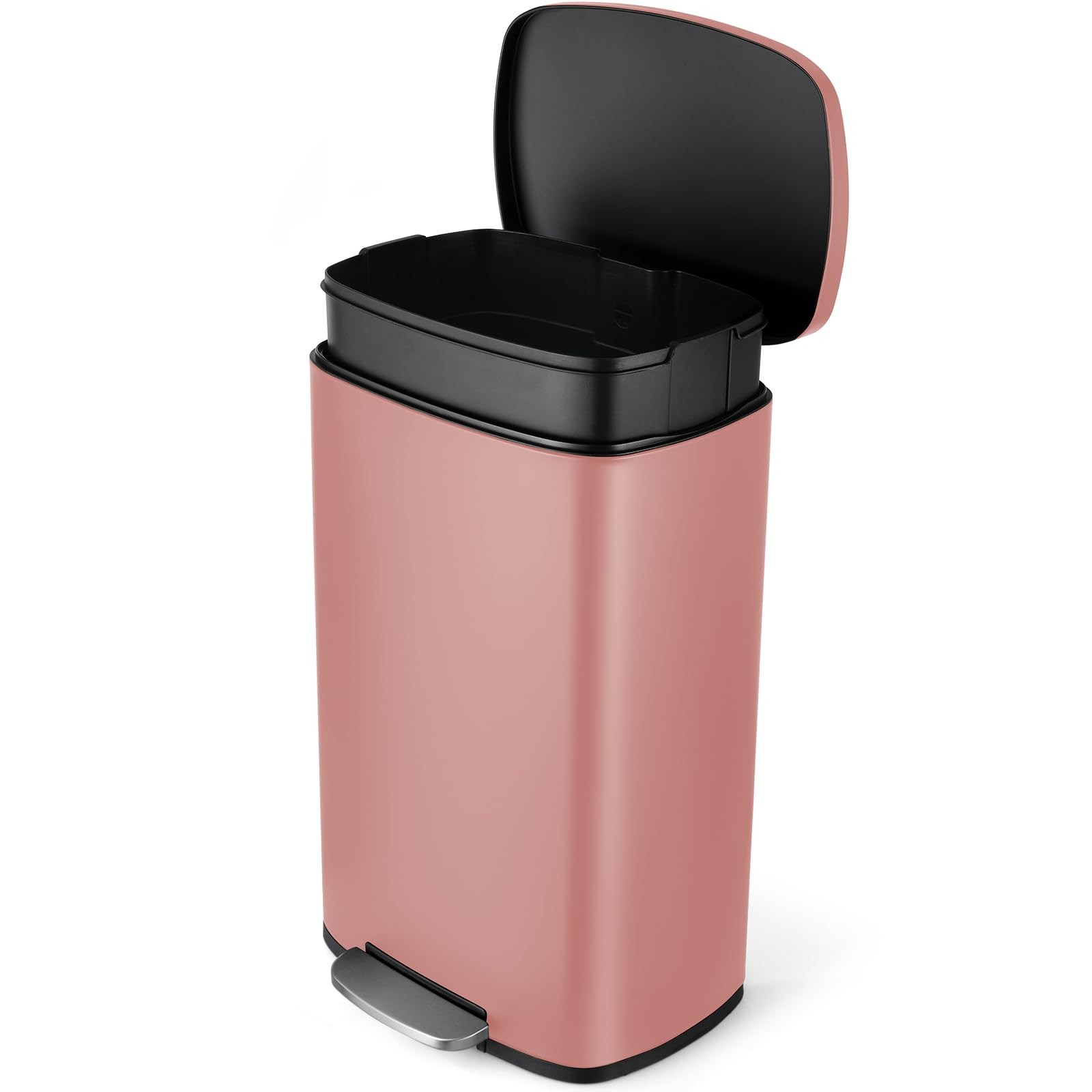 Comfycorner 8 Gal Kitchen Trash Can 30L Recycling Or Garbage Bin Brushed gallery
