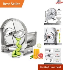 Highly Efficient Multifunctional Vegetable Slicer – 0.2-12mm – Stainless Steel