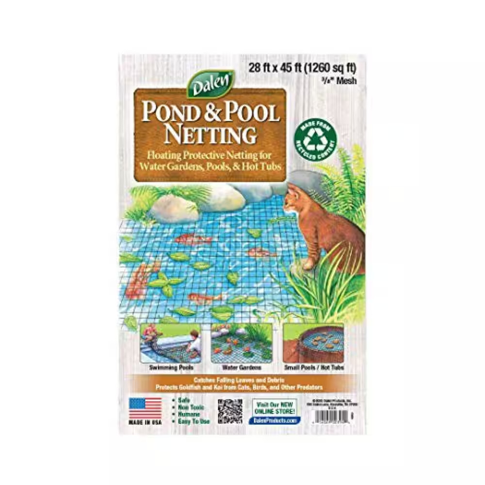 Pool and Pond Netting 3/8 In. Polypropylene Mesh (28 Ft. X 28 Ft. ) gallery