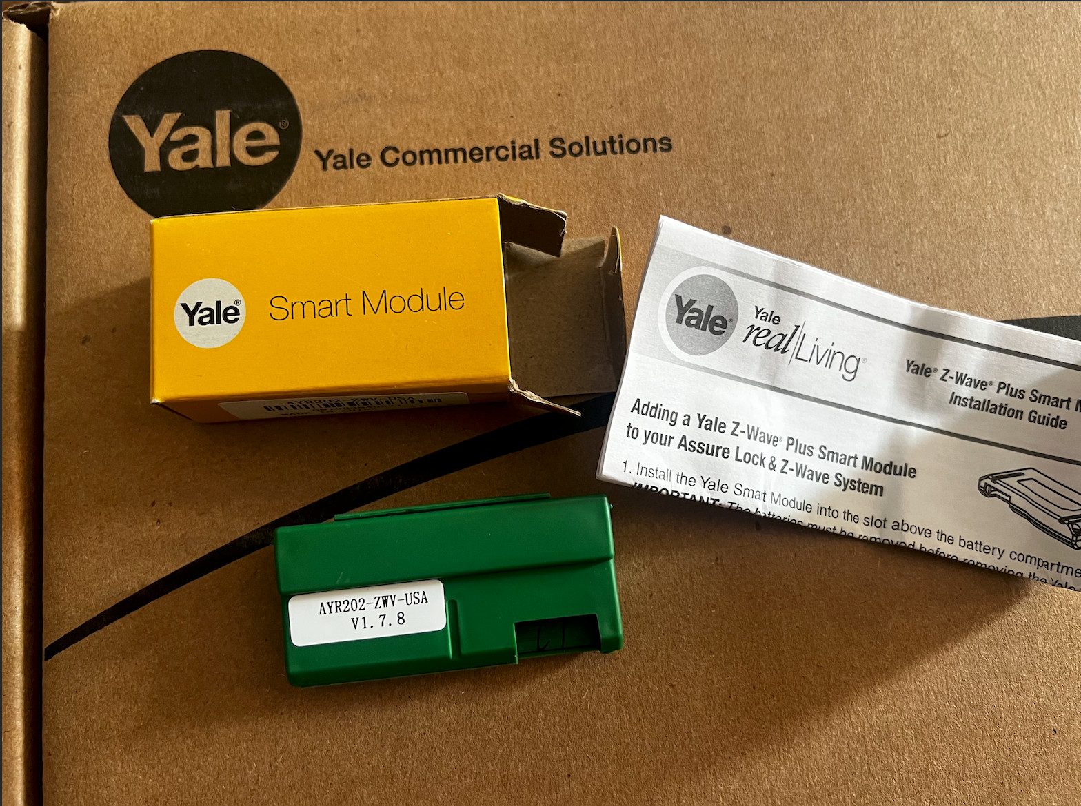 NEW Yale Z-Wave Plus Smart Network Module (AYR202-ZWV-USA) gallery