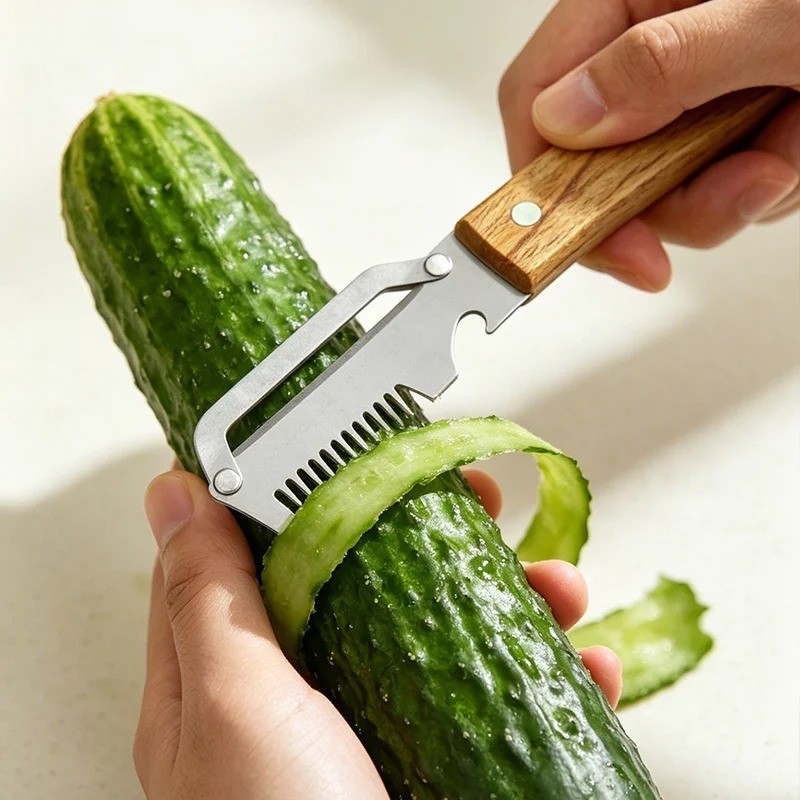 Multi-functional Vegetable Peeler for Kitchen, 2 in 1 Single Blade Peelers Tool gallery