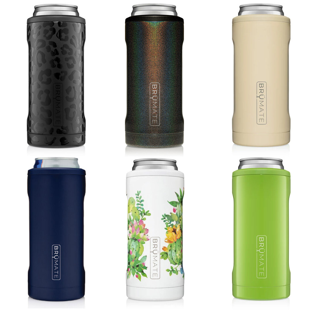 BruMate Hopsulator SLIM 12oz Seltzer Can Cooler Coozie Koozie 20+ Color Options gallery