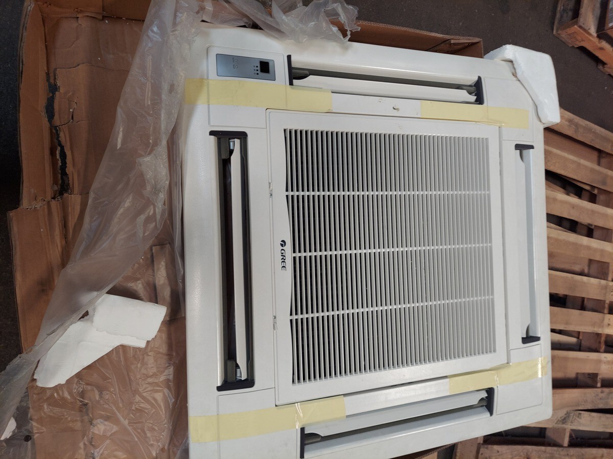 Gree 2 TON Ceiling Cassette Multi Zone Air Handler, CAS24HP230V1AC, S&D gallery